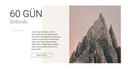 Seyahat Yürüyüş Turları CSS ızgara Şablonu