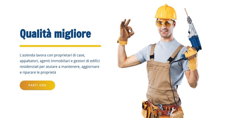 Ripariamo impianti elettrici Modelli di Website Builder