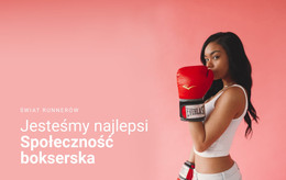 Najlepszy Projekt Strony Internetowej Dla Społeczność Boksu Sportowego