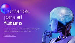 Humanos Del Futuro - HTML5 Website Builder