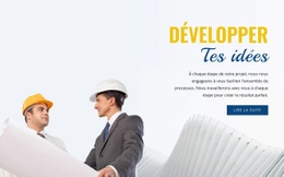 Services D'Ingénierie - Website Creation HTML