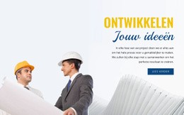 HTML-Website Voor Ingenieursdiensten