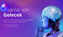 Geleceğin Insanları - Duyarlı HTML5 Şablonu