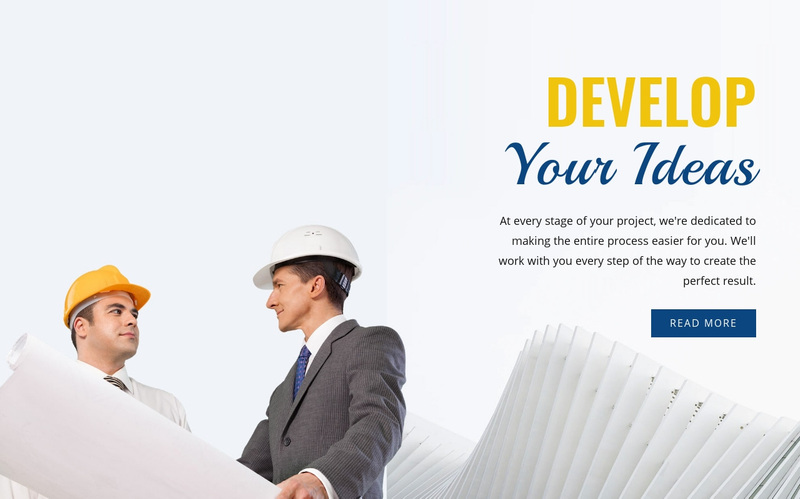 Engineering services Web Page Design