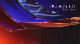 Gebrauchsfertige Joomla-Vorlage Für Melden Sie Sich Für Eine Probefahrt An