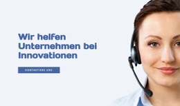 Geschäftsinnovation Und Wachstum - Professionelles Website-Design