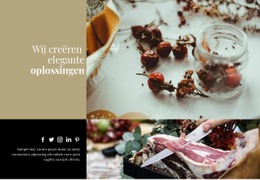Elegant Eten - Klaar Voor Gebruik WordPress-Thema