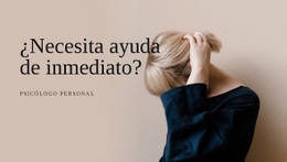 La Consulta Del Doctor - Plantilla Moderna De Una Página