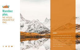 Modèle En Ligne Gratuit Pour Voyages De Randonnée