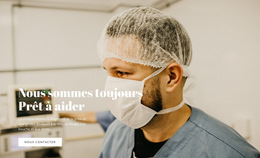 Assistance Médicale D'Urgence – Téléchargement Du Modèle De Site Web