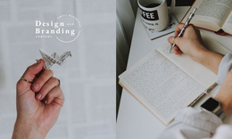 Nous Créons Un Design Intéressant – Thème WordPress Par Glisser-Déposer