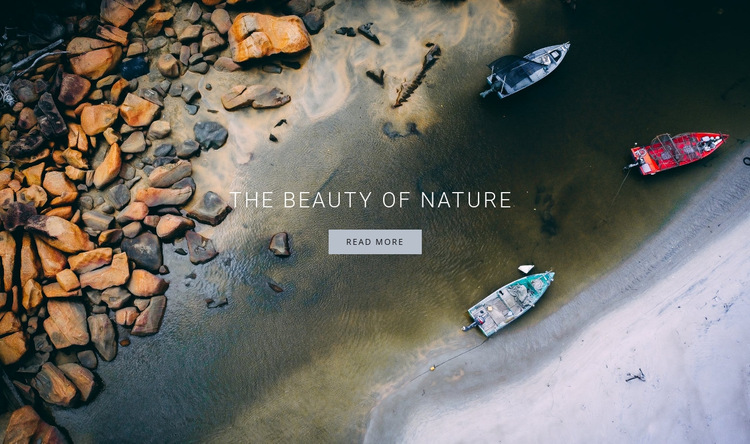  Cruising on small craft HTML5 Template