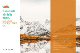 Sırt Çantalı Geziler - HTML Web Sayfası Şablonu