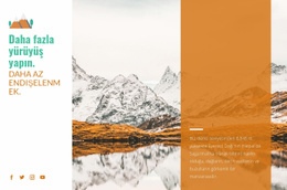 Sırt Çantalı Geziler Için Ücretsiz Çevrimiçi Şablon