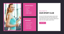 Re-Shape Your Body Web Page Design