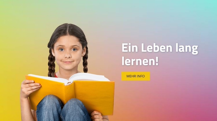 Wie Kinder lernen CSS-Vorlage