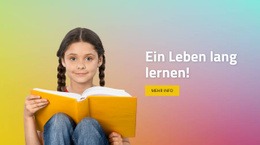Mehrzweck-HTML5-Vorlage Für Wie Kinder Lernen