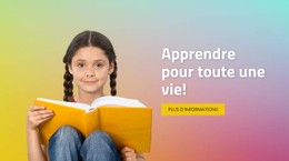 HTML5 Réactif Pour Comment Les Enfants Apprennent