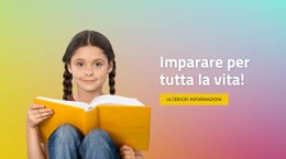 Come I Bambini Imparano - Generatore Di Siti Web Professionale Personalizzabile