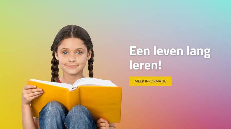 Hoe kinderen leren HTML5-sjabloon