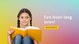 Hoe Kinderen Leren - Persoonlijk Websitesjabloon