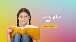 Hur Barn Lär Sig - Personlig Webbplatsmall