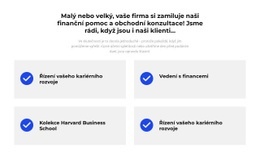 Okamžité Cíle – Profesionální Šablona Webu