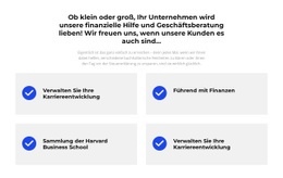 Kostenloses Website-Modell Für Unmittelbare Ziele