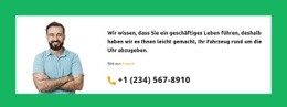 Rufen Sie An Und Finden Sie Es Heraus - Landingpage-Inspiration