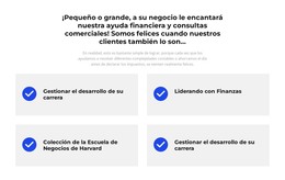 Objetivos Inmediatos - Mejor Plantilla HTML