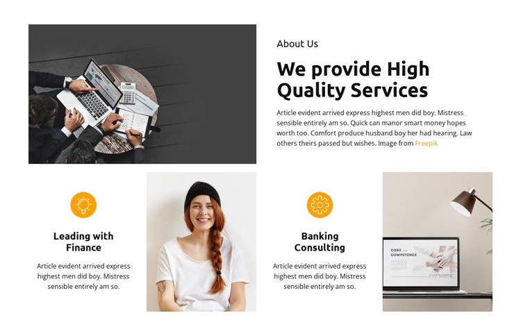 We'll do it together HTML Template
