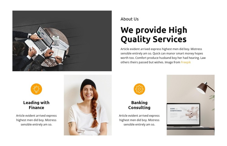We'll do it together HTML5 Template