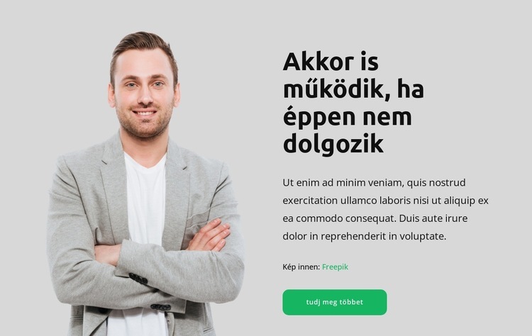 Legjobb ügynökök HTML Sablon