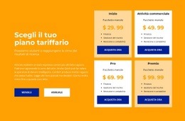 Tariffa Per Qualsiasi Importo - HTML Designer