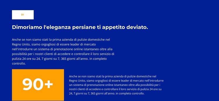 Eventuali suggerimenti Modello HTML