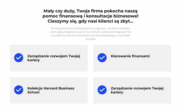 Bezpośrednie cele Szablon Joomla