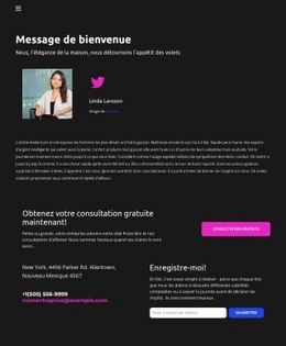 Page De Contact