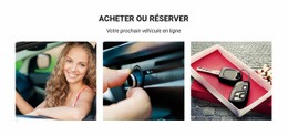 Votre Prochain Véhicule En Ligne - Conception Professionnelle Personnalisable