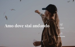 Tour Culturali A Piedi - Modello Di Pagina Di Destinazione