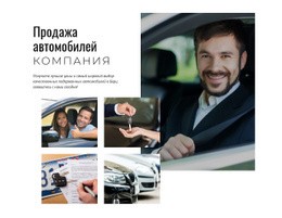 Компания По Продаже Автомобилей – Шаблон HTML-Страницы