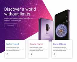 Exclusive Landing Page For Modern Technology Devices
