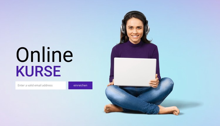 Flexible Online-Studie CSS-Vorlage