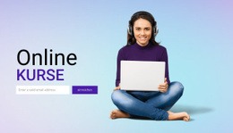 Flexible Online-Studie HTML-Vorlage