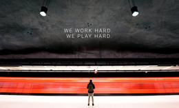 We Work Hard - HTML Template