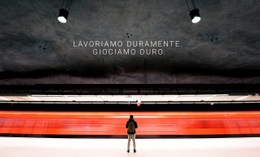 Lavoriamo Duramente - Modello Di Wireframe