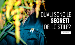 Abiti Firmati - Modello Di Pagina Di Destinazione