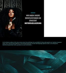Dienstleistungen Motorrad – Website-Vorlage Herunterladen