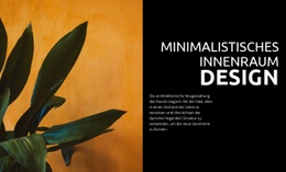 Minimalistisches Home Office