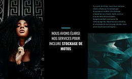 Services Moto - Maquette De Site Web PSD