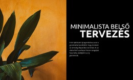 Minimalista Otthoni Iroda